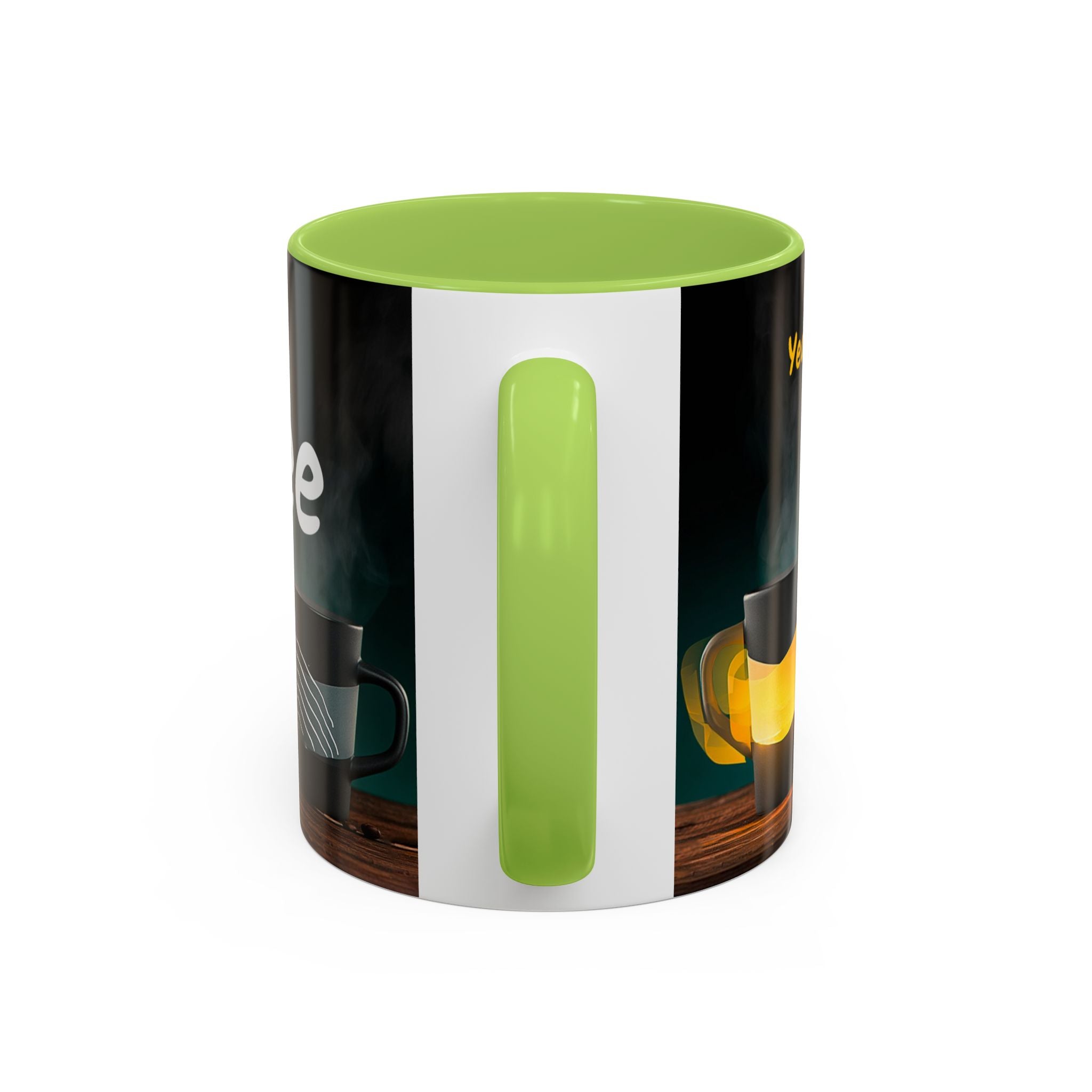 Yeah, yeah, yeah...But First Coffee Accent Mug – Ceramic 11/15oz Coffee Cup
