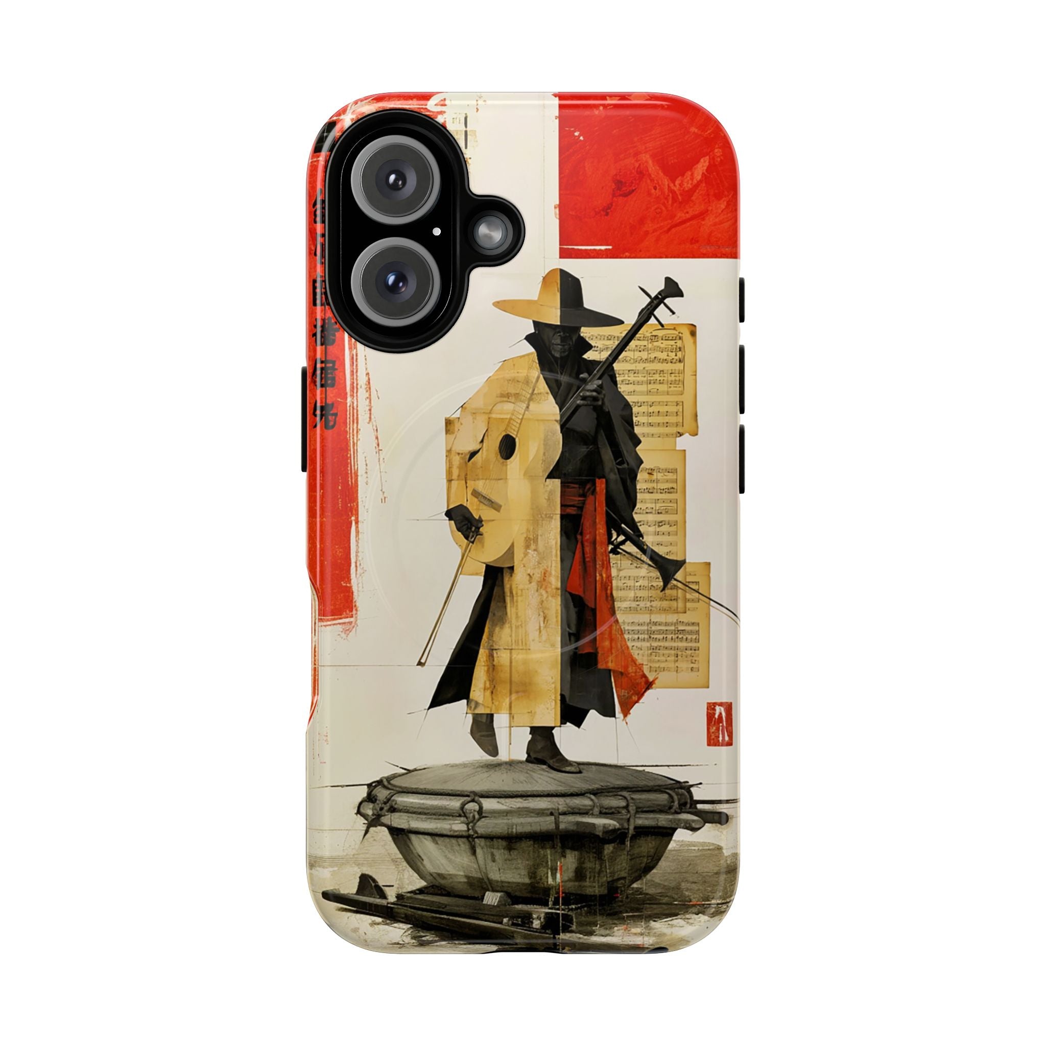 Samurai Art Phone Case — Tough Magnetic Protective iPhone Cover