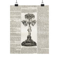 Vintage Botanical Dictionary Poster — Matte Vertical Wall Art