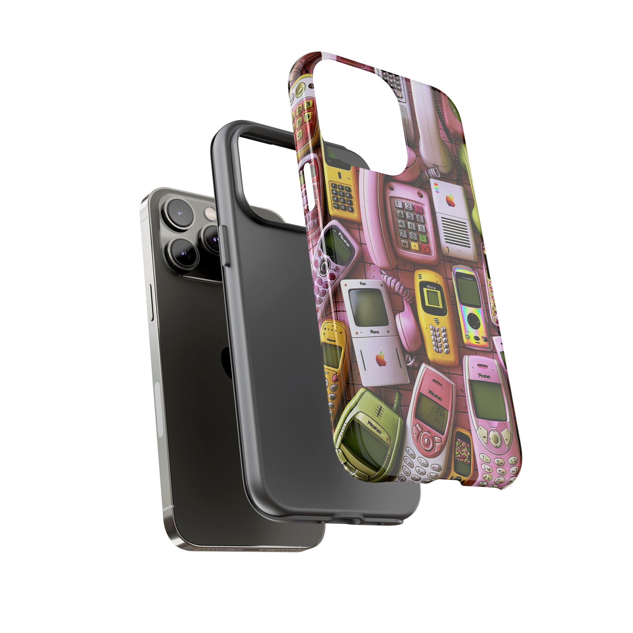 Phone Case — Surreal VR Cityscape Illustration