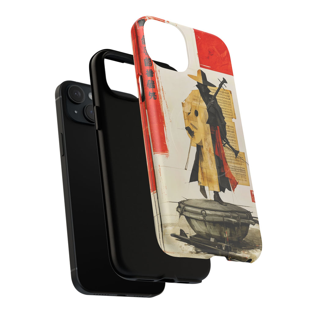 Samurai Art Phone Case — Tough Magnetic Protective iPhone Cover