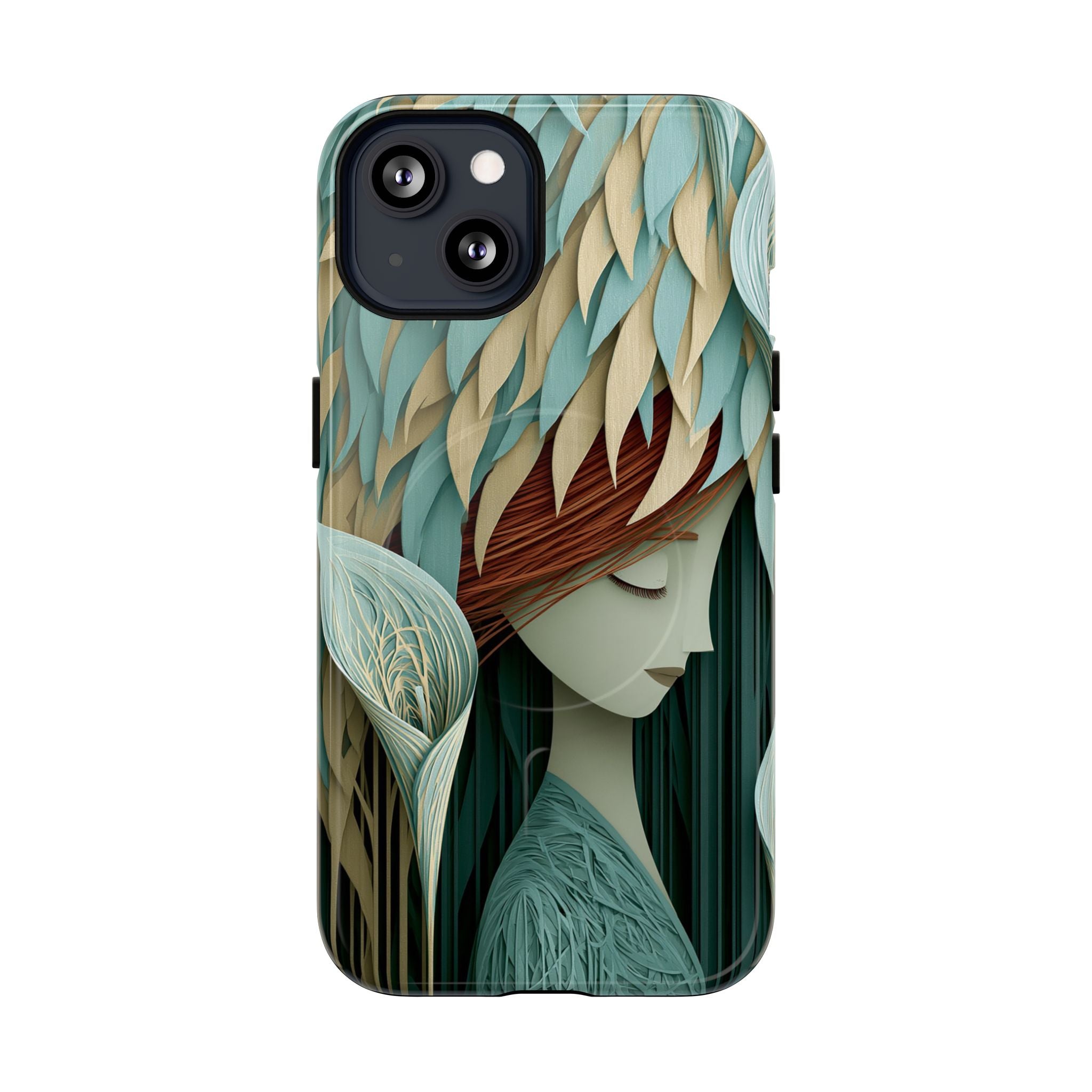 Artistic Forest Nymph Tough Magnetic Phone Case