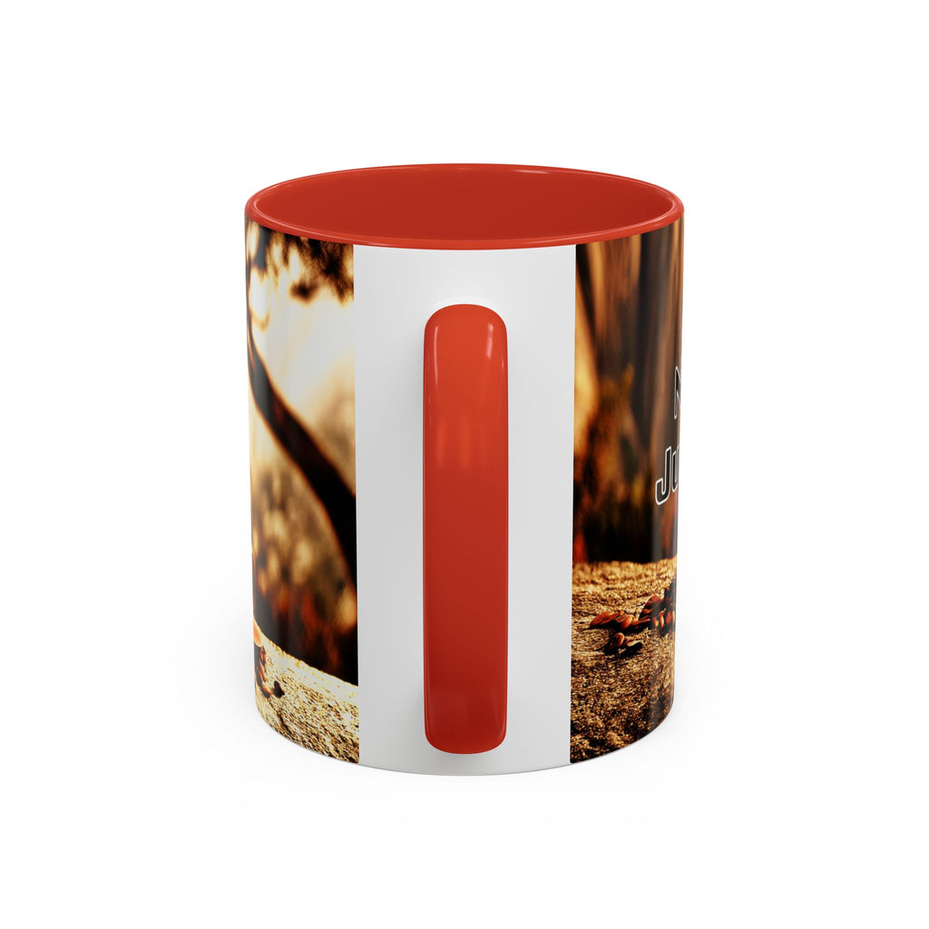Coffee Mug — “No Chains on My Soul, Just Need Some Coffee” Accent Ceramic Mug (11/15 oz)