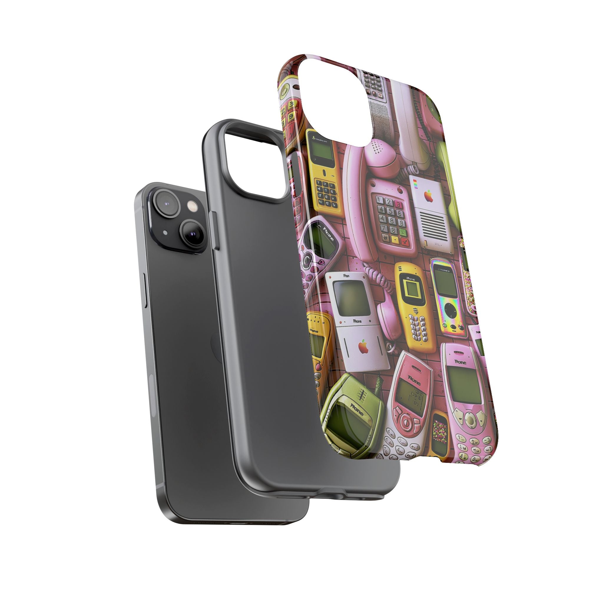 Phone Case — Surreal VR Cityscape Illustration
