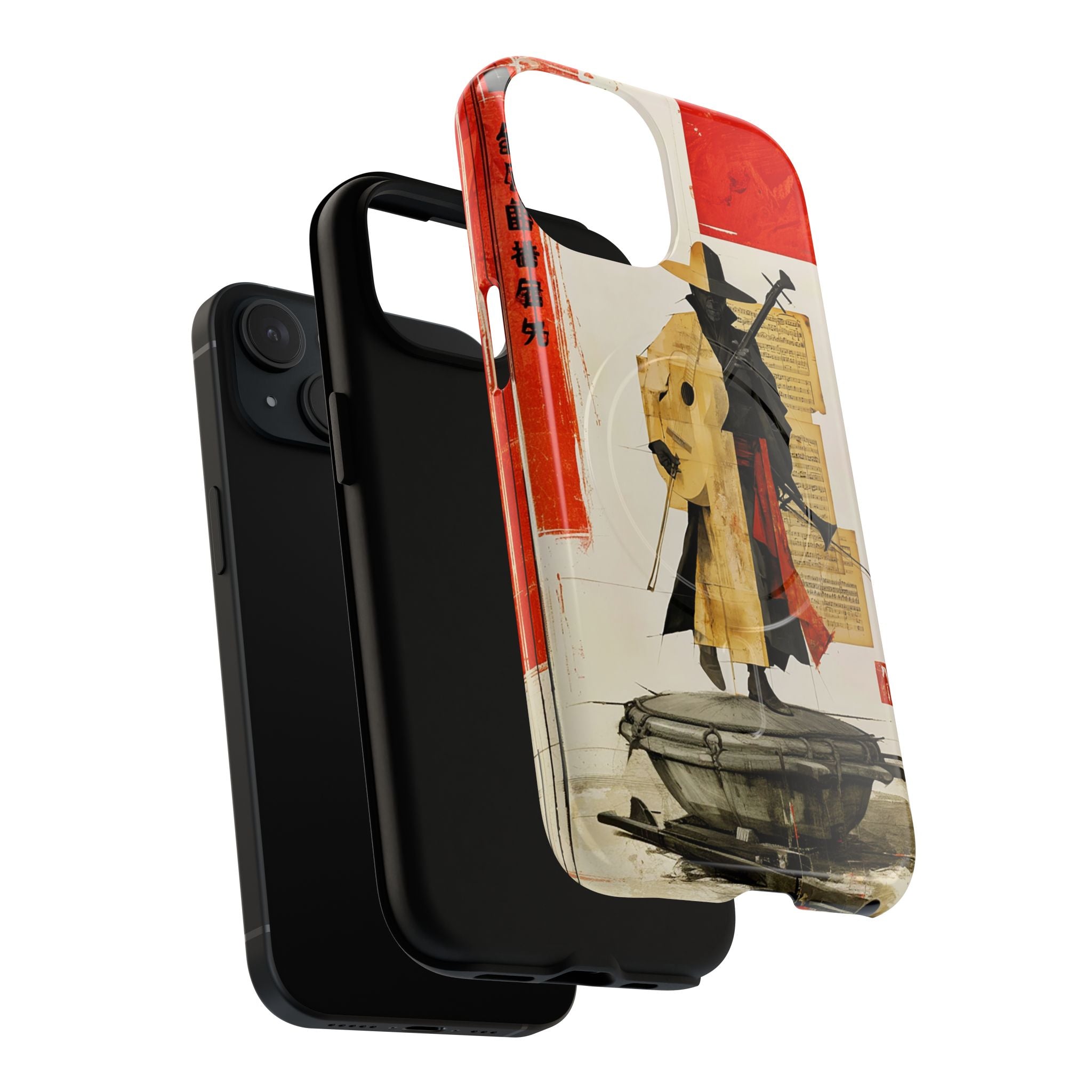 Samurai Art Phone Case — Tough Magnetic Protective iPhone Cover