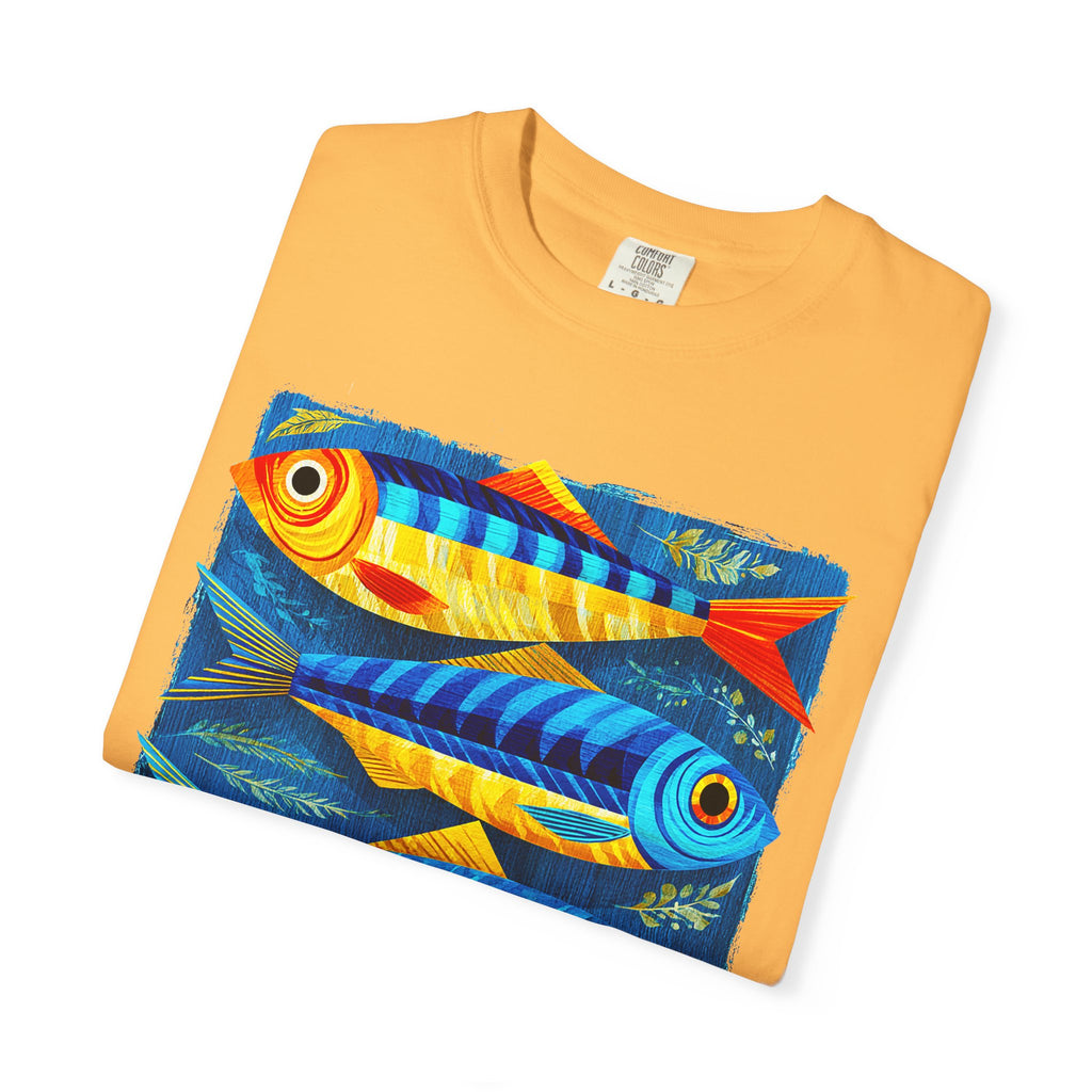 T-Shirt — Colorful Tropical Fish Graphic Tee