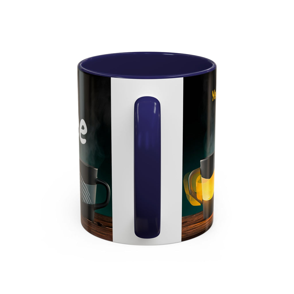 Yeah, yeah, yeah...But First Coffee Accent Mug – Ceramic 11/15oz Coffee Cup
