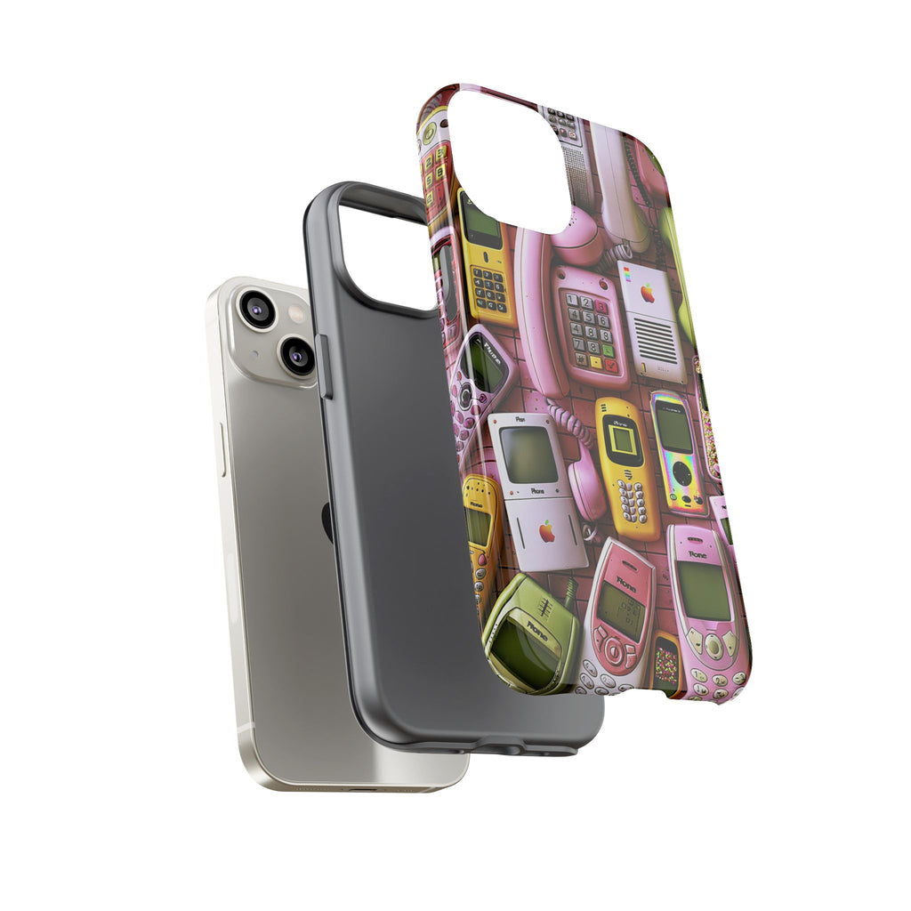 Phone Case — Surreal VR Cityscape Illustration