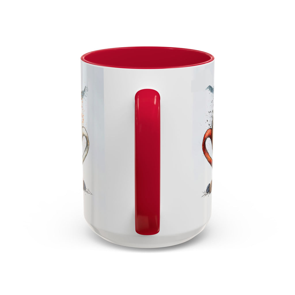 But First Coffee Ceramic Mug — Colorful Watercolor Coffee Cups (11oz & 15oz)