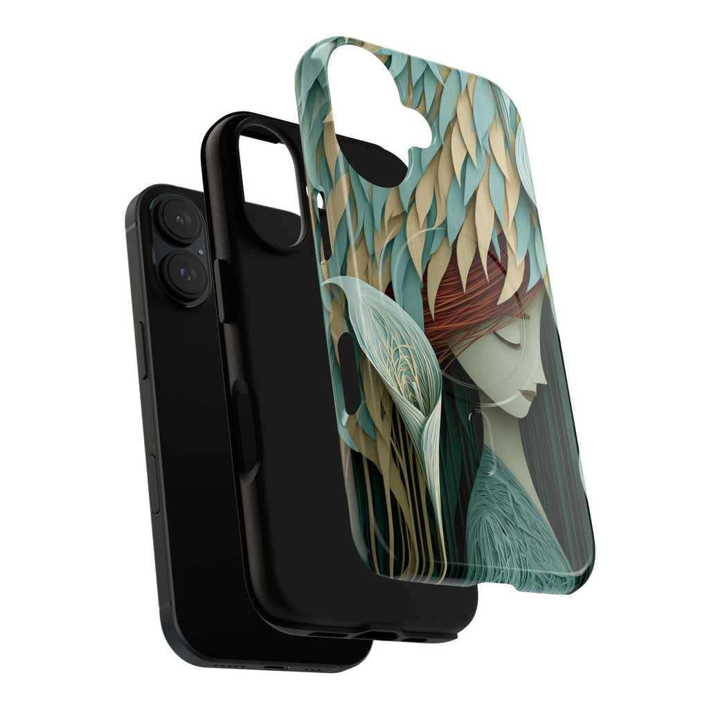 Artistic Forest Nymph Tough Magnetic Phone Case