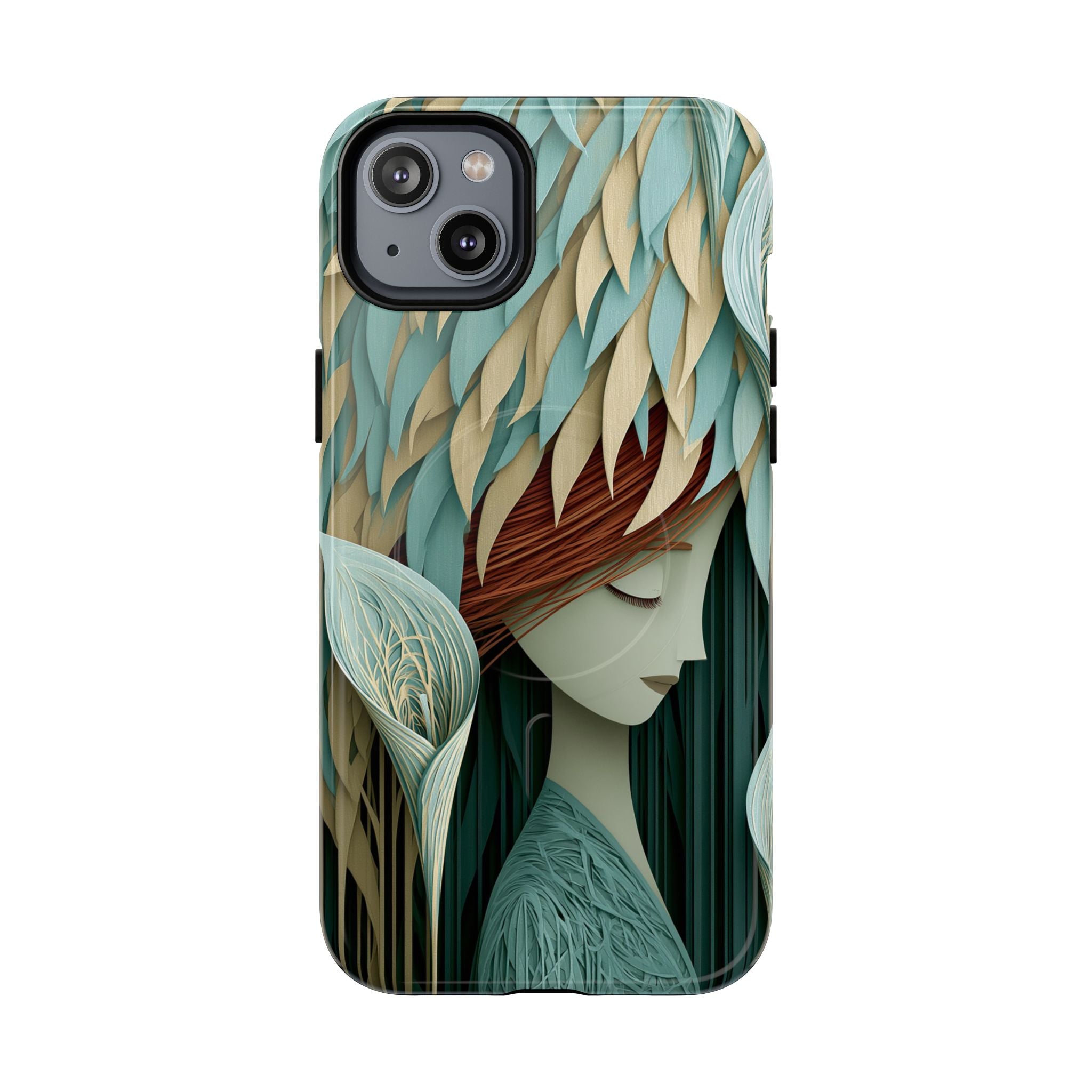Artistic Forest Nymph Tough Magnetic Phone Case