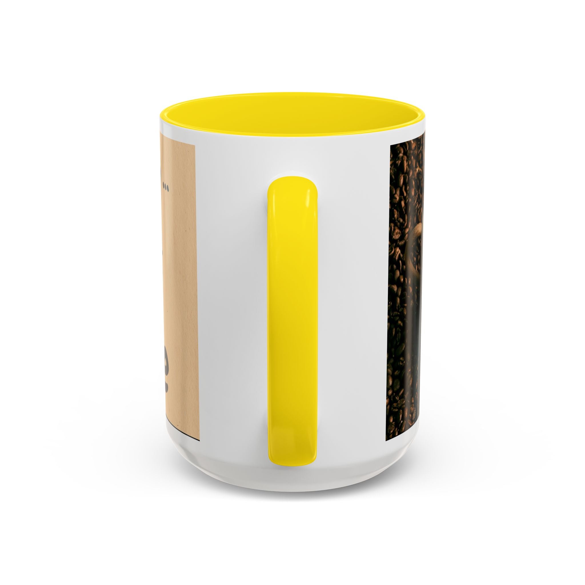 Coffee Mug — "Yeah, yeah, yeah...But First Coffee" Accent Ceramic Mug (11/15oz)