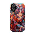 Phone Case — Colorful Futuristic Astronauts Magnetic Tough Case