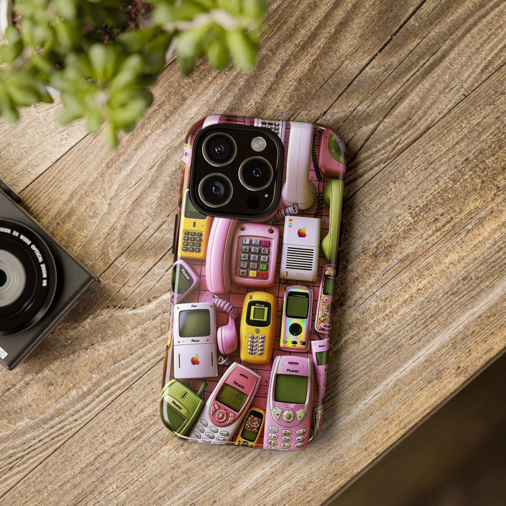Phone Case — Surreal VR Cityscape Illustration