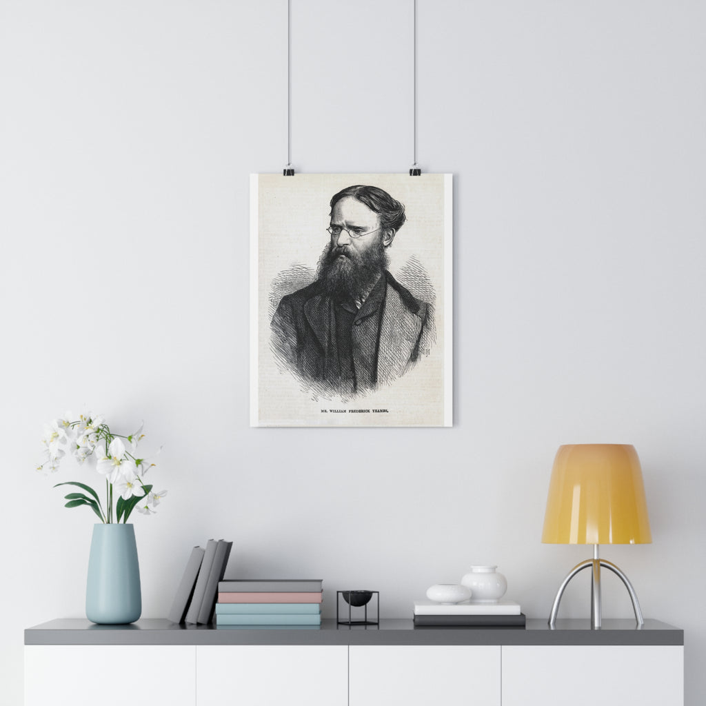 Historical Portrait Poster — William Frederick Yeames Antique Engraving Print