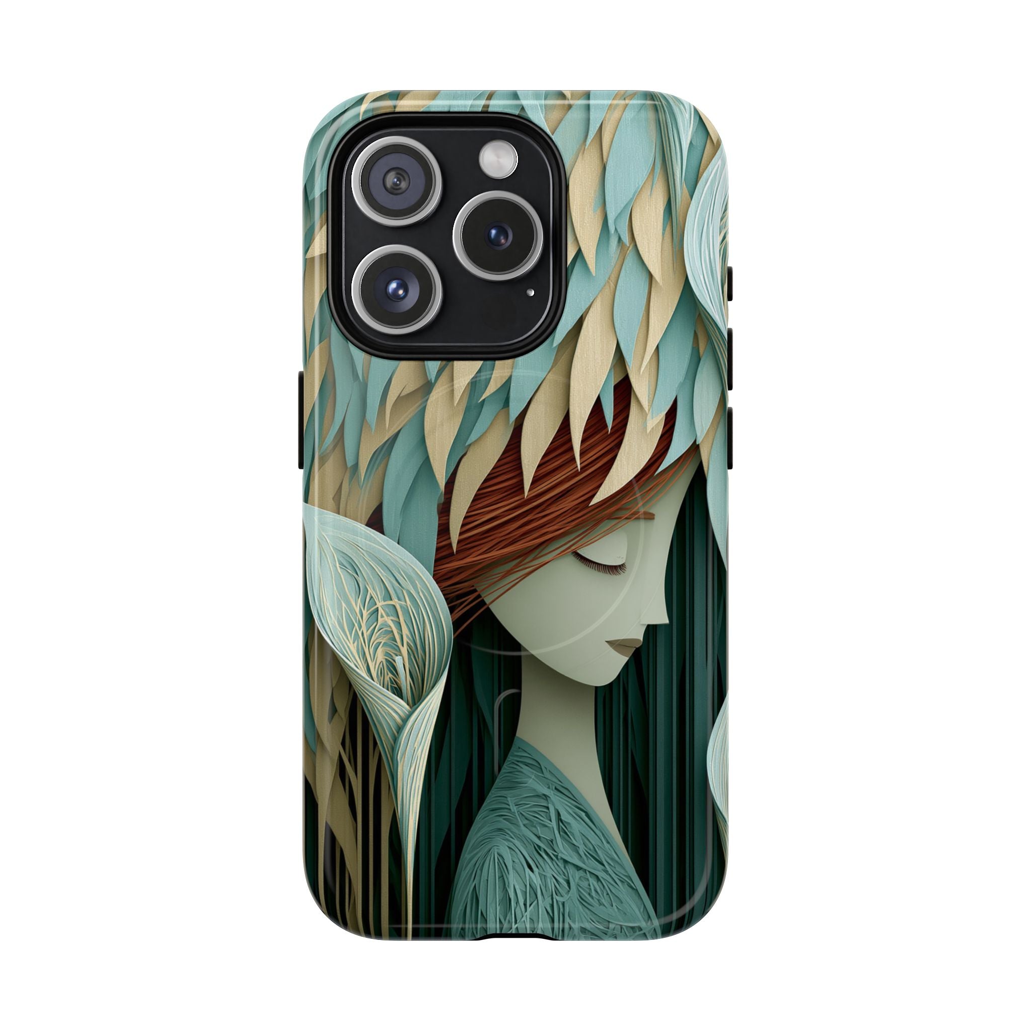 Artistic Forest Nymph Tough Magnetic Phone Case