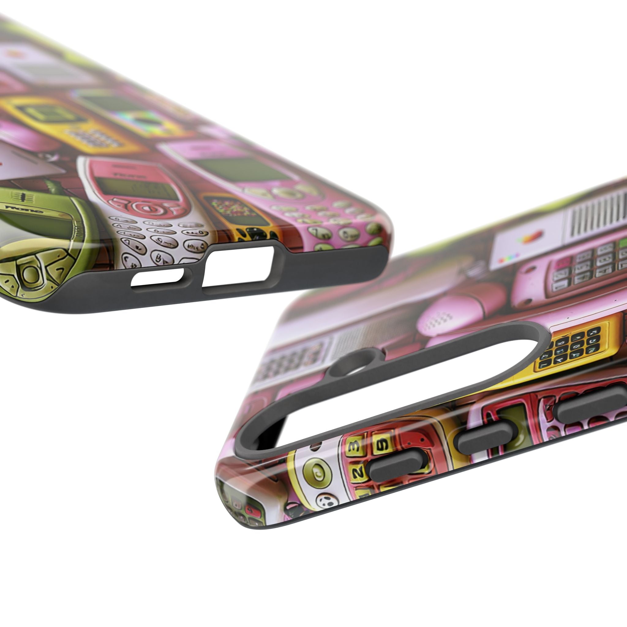 Phone Case — Surreal VR Cityscape Illustration