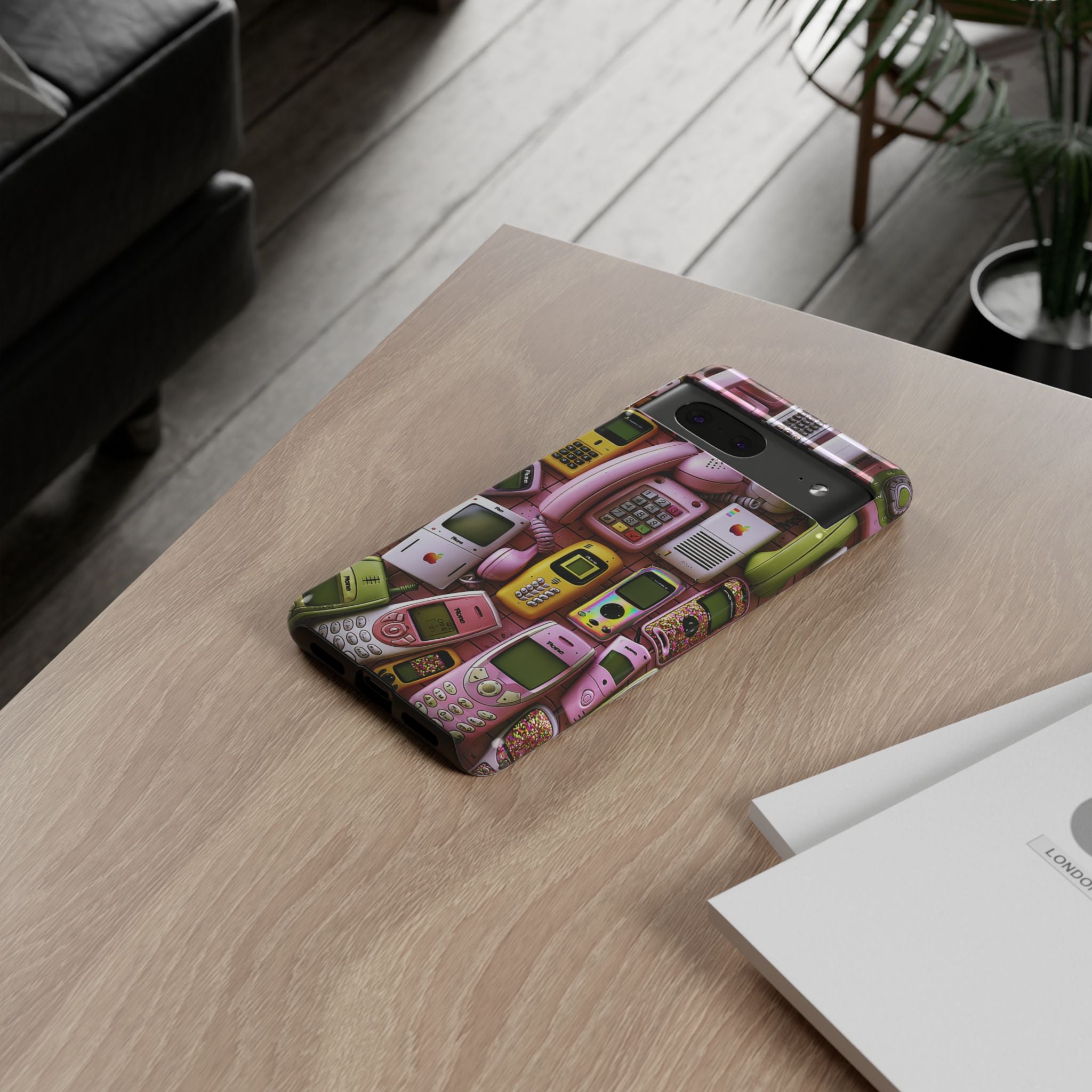 Phone Case — Surreal VR Cityscape Illustration