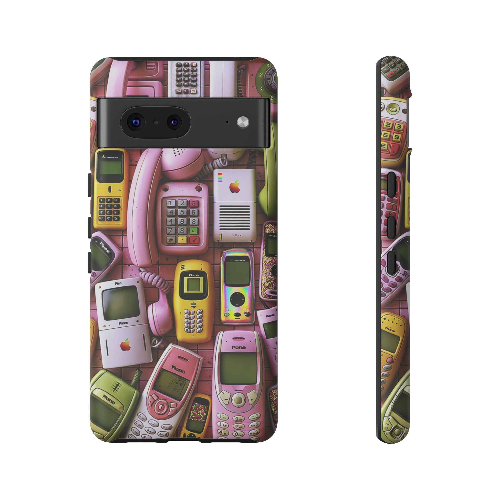 Phone Case — Surreal VR Cityscape Illustration