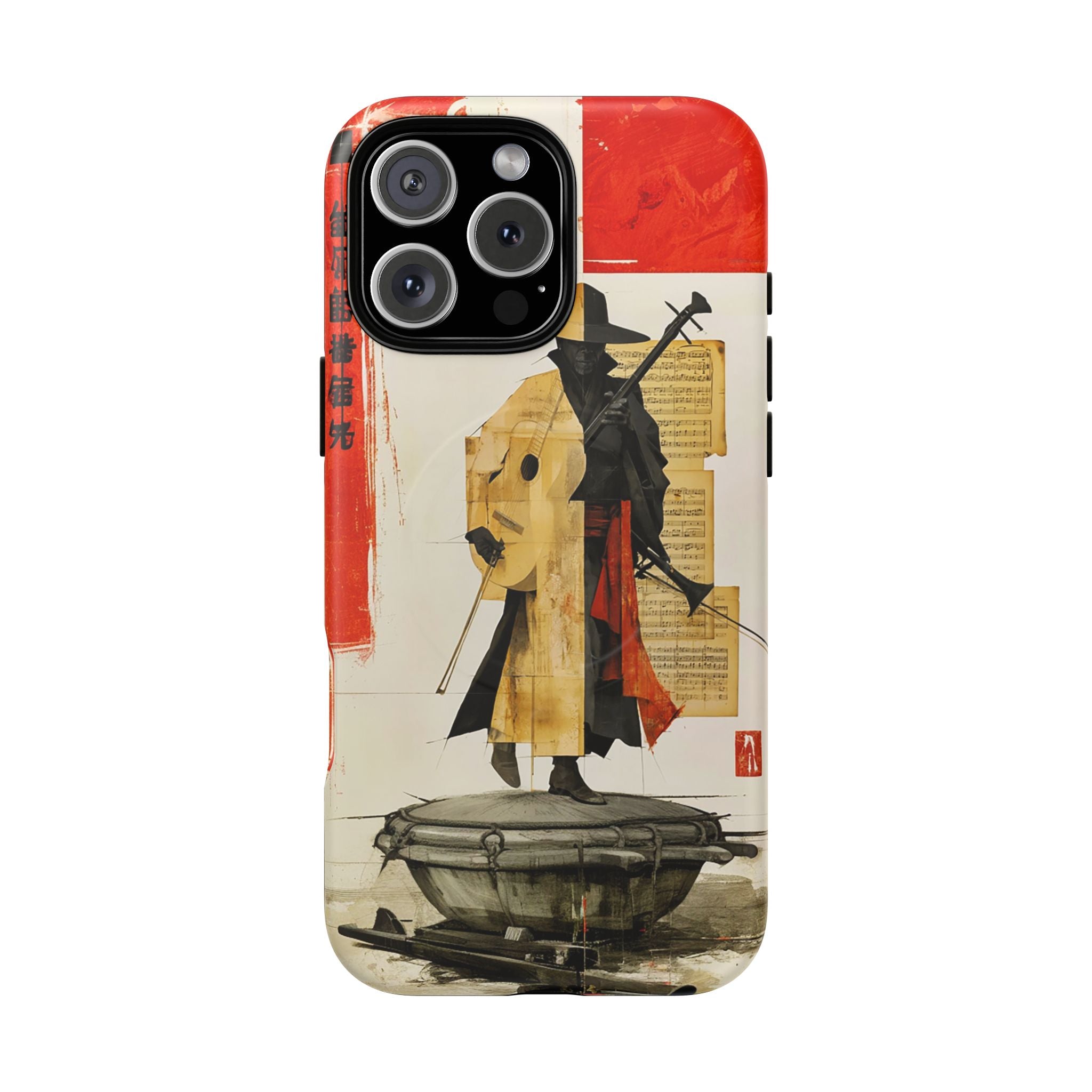 Samurai Art Phone Case — Tough Magnetic Protective iPhone Cover