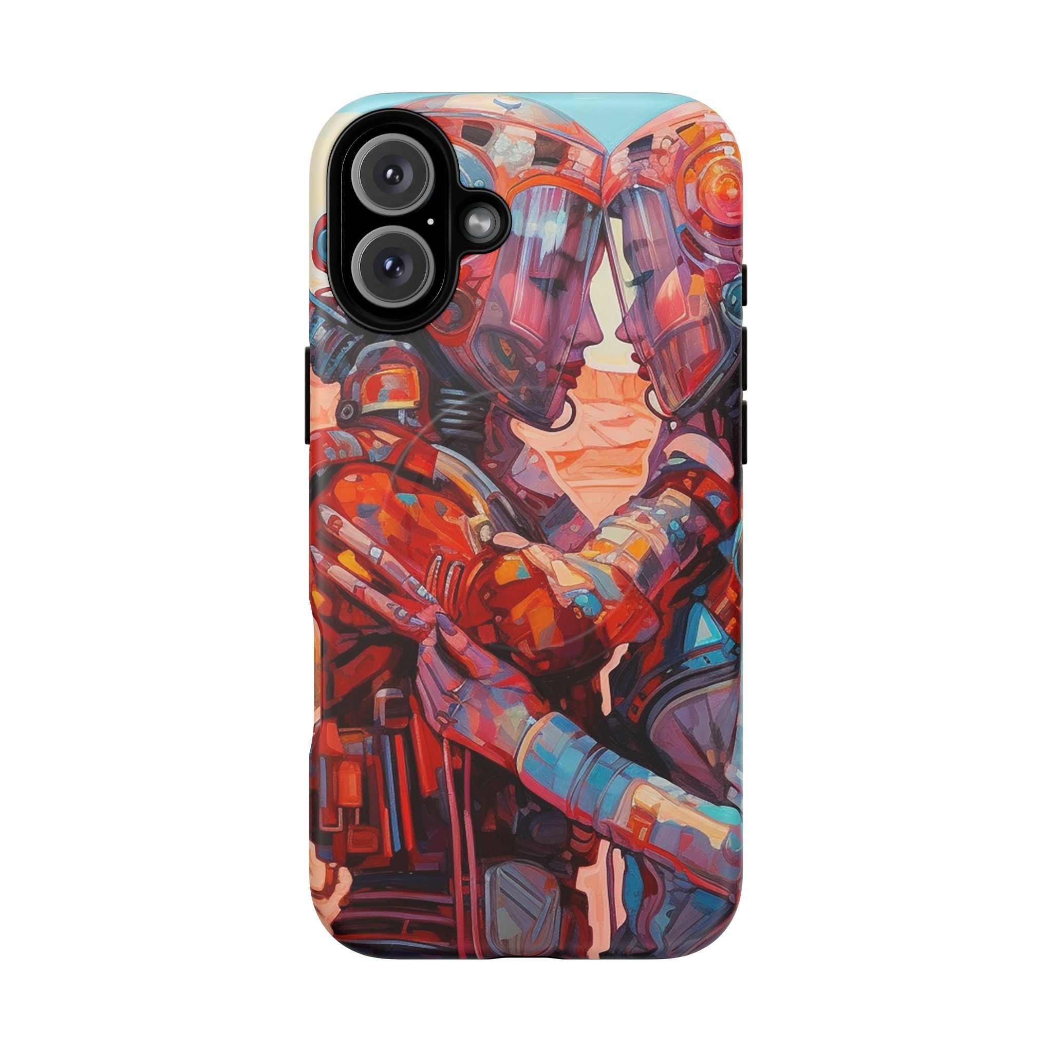 Phone Case — Colorful Futuristic Astronauts Magnetic Tough Case