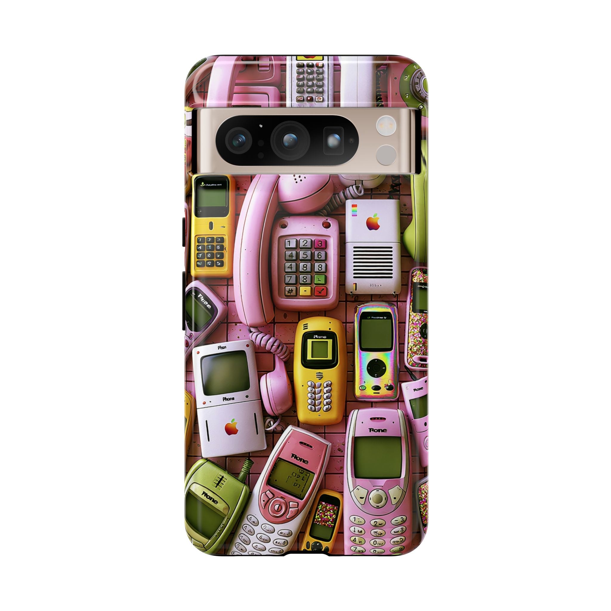 Phone Case — Surreal VR Cityscape Illustration