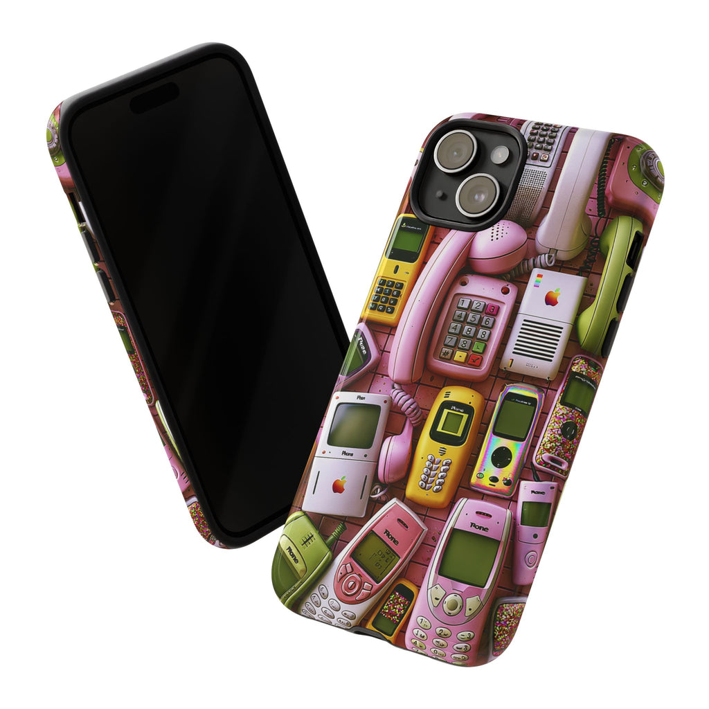 Phone Case — Surreal VR Cityscape Illustration
