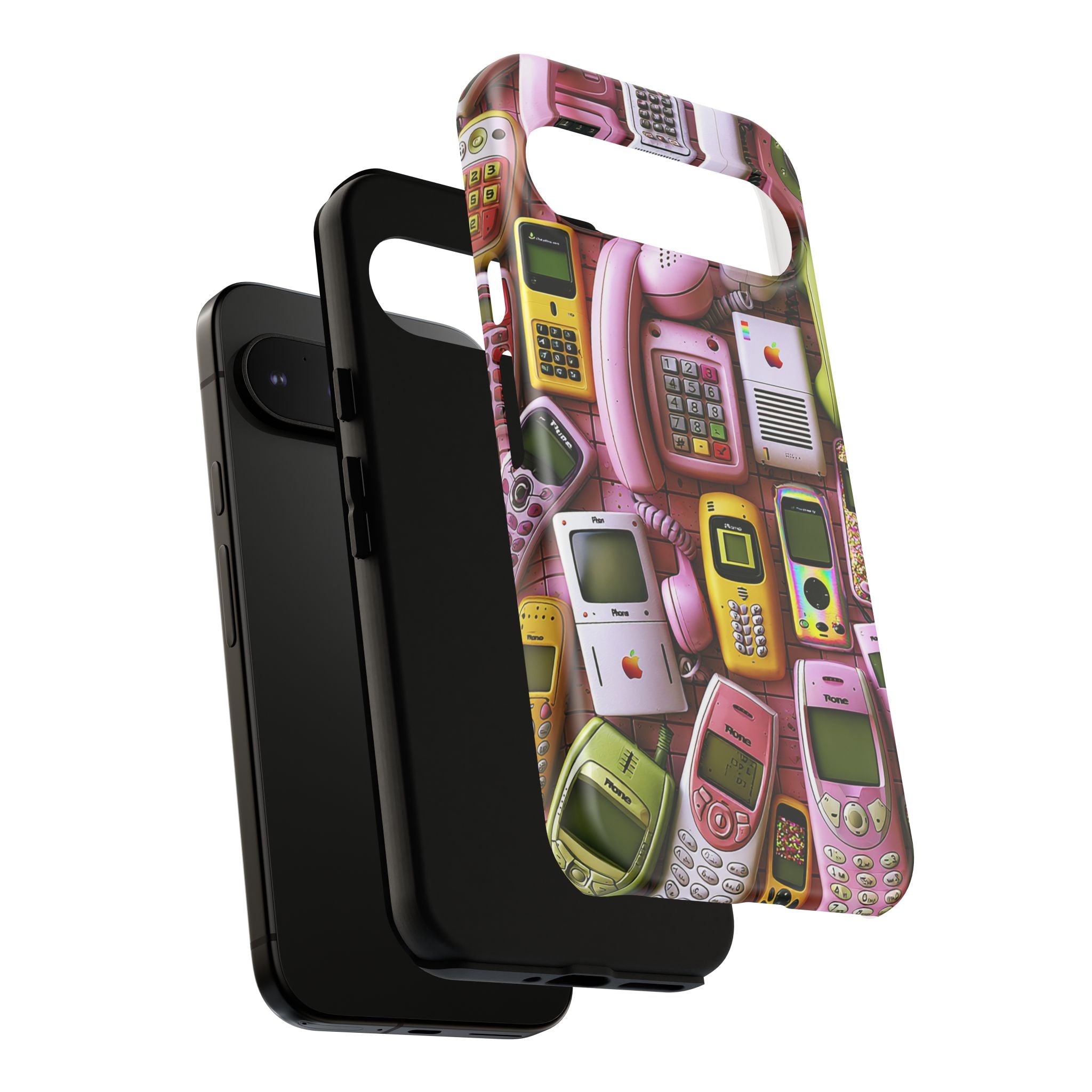 Phone Case — Surreal VR Cityscape Illustration