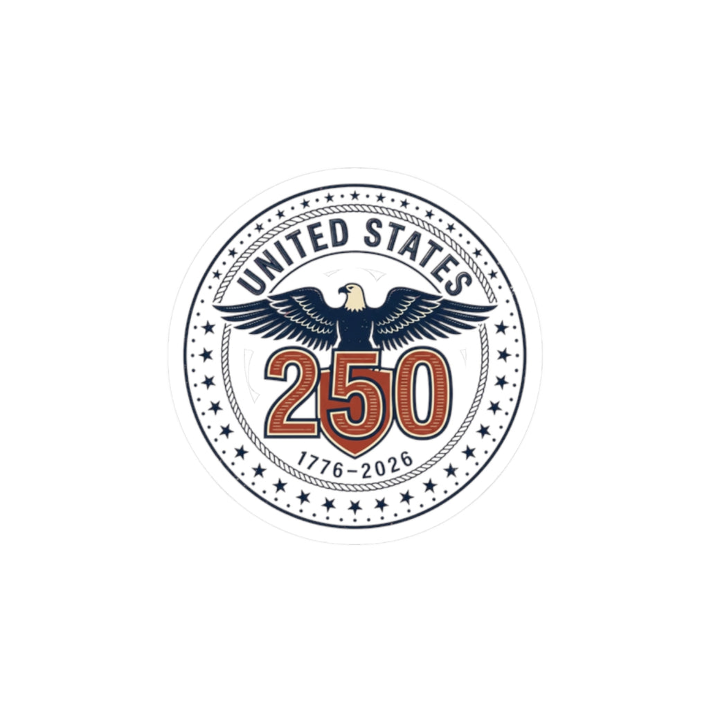 250th Anniversary Eagle Seal Sticker | 1776-2026, Patriotic 4th of July