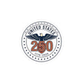 250th Anniversary Eagle Seal Sticker | 1776-2026, Patriotic 4th of July