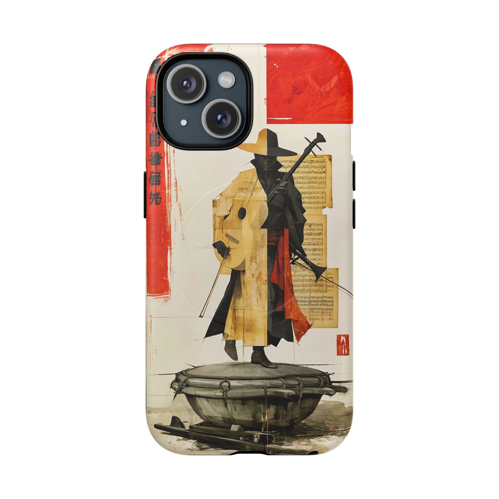 Samurai Art Phone Case — Tough Magnetic Protective iPhone Cover
