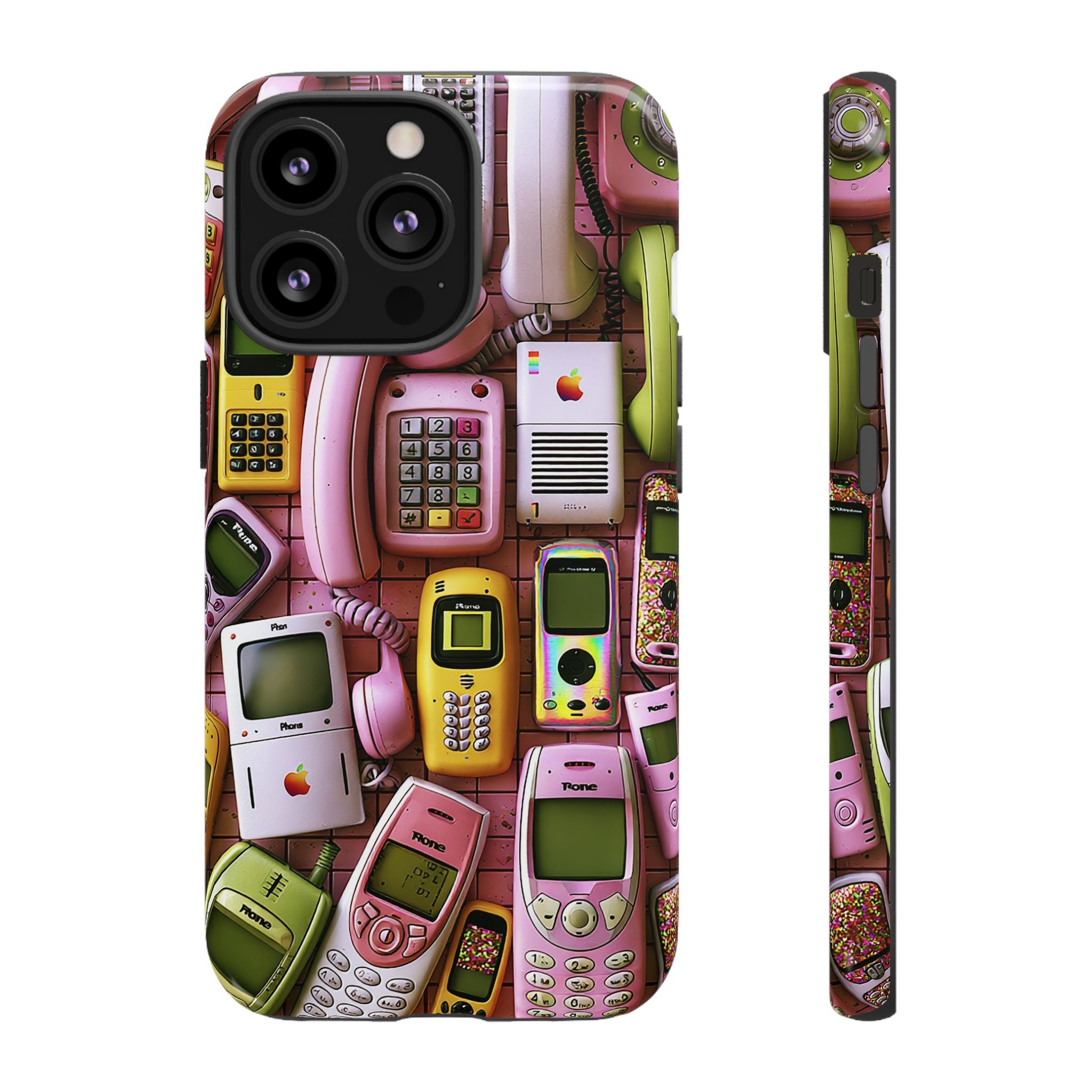 Phone Case — Surreal VR Cityscape Illustration