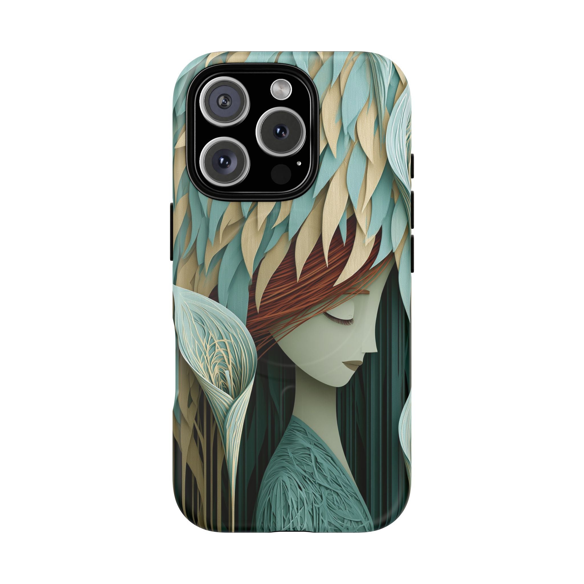 Artistic Forest Nymph Tough Magnetic Phone Case
