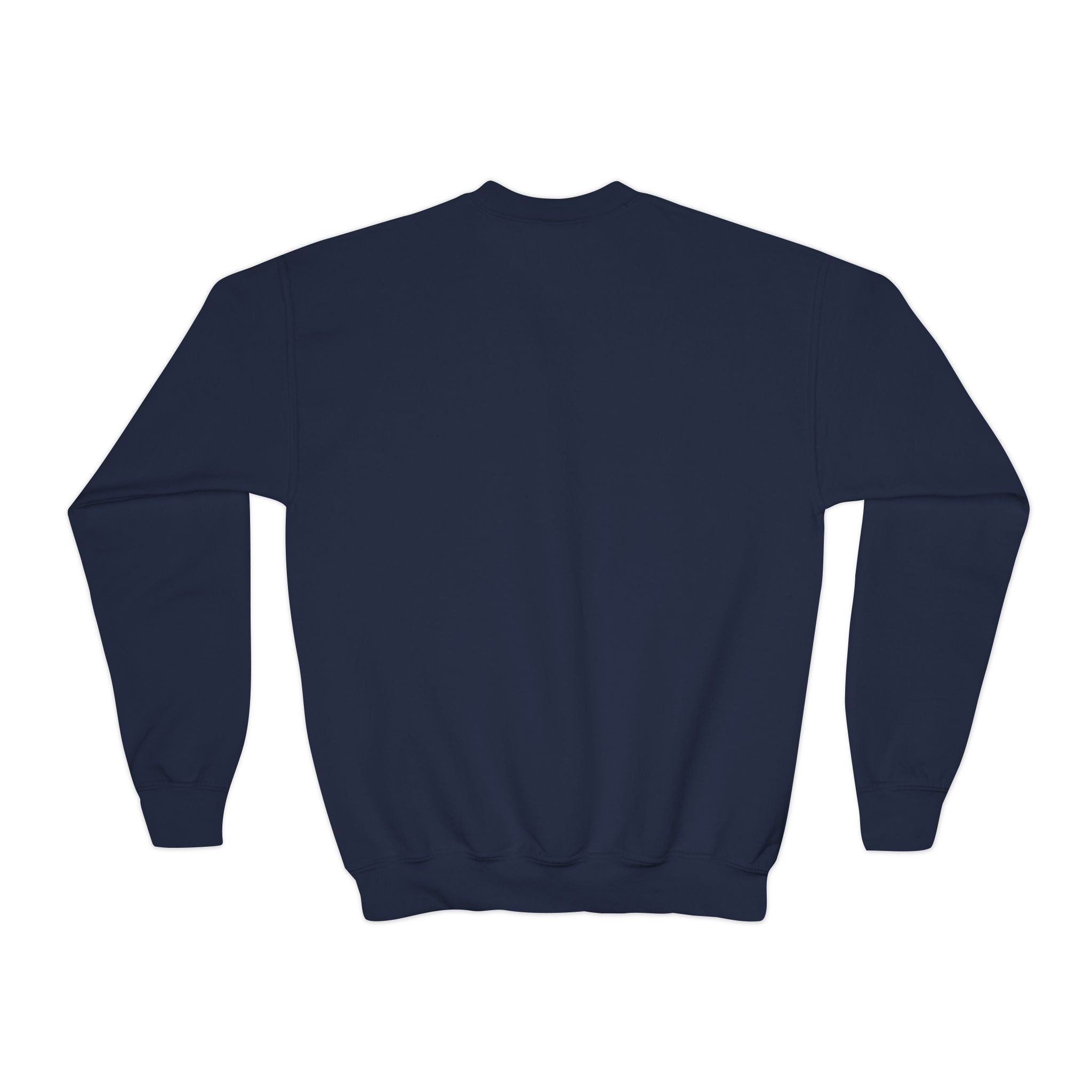 Youth Sweatshirt — Floral Number 8 Crewneck