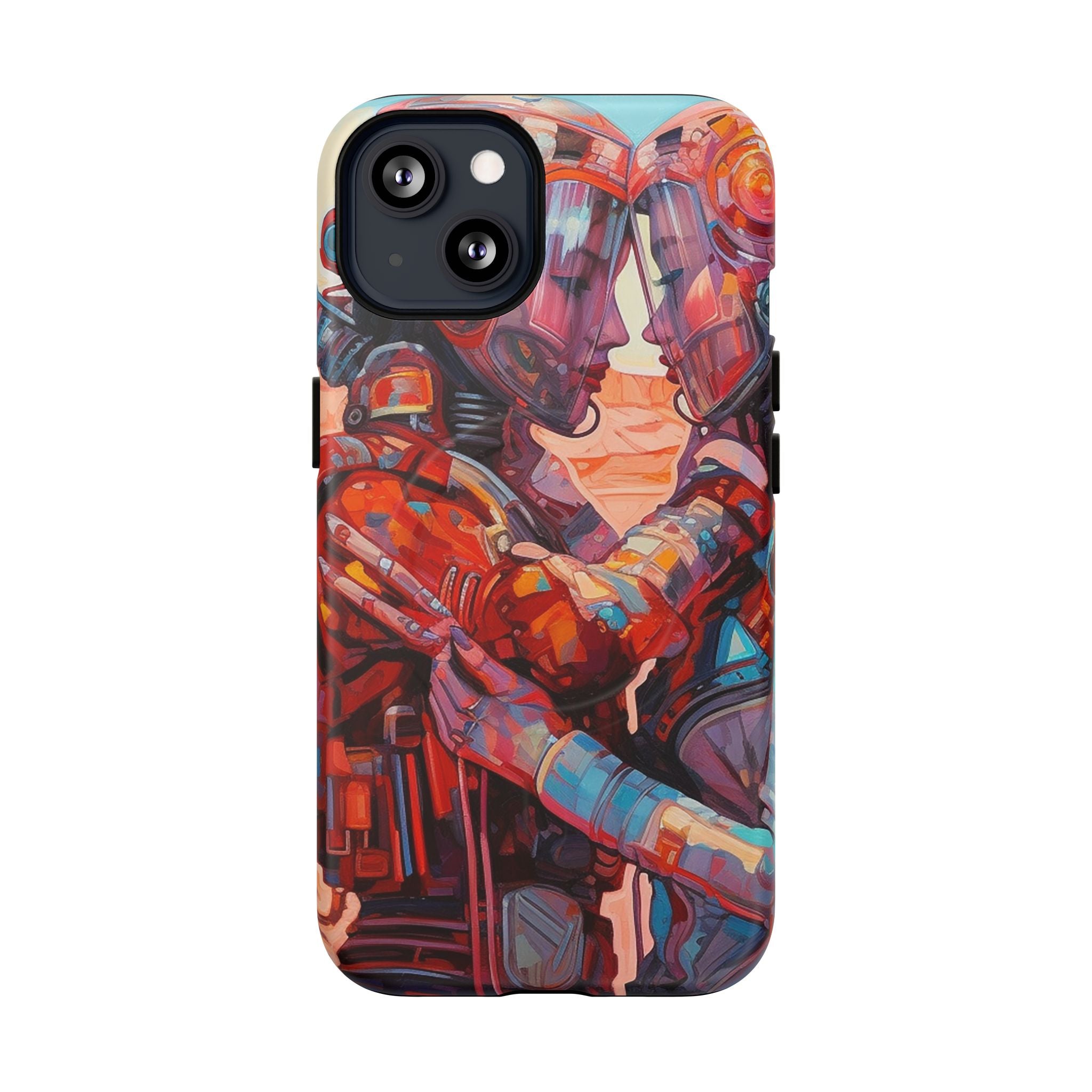 Phone Case — Colorful Futuristic Astronauts Magnetic Tough Case
