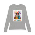 Back to School Youth Long Sleeve Tee — Colorful Owl Schoolhouse Design