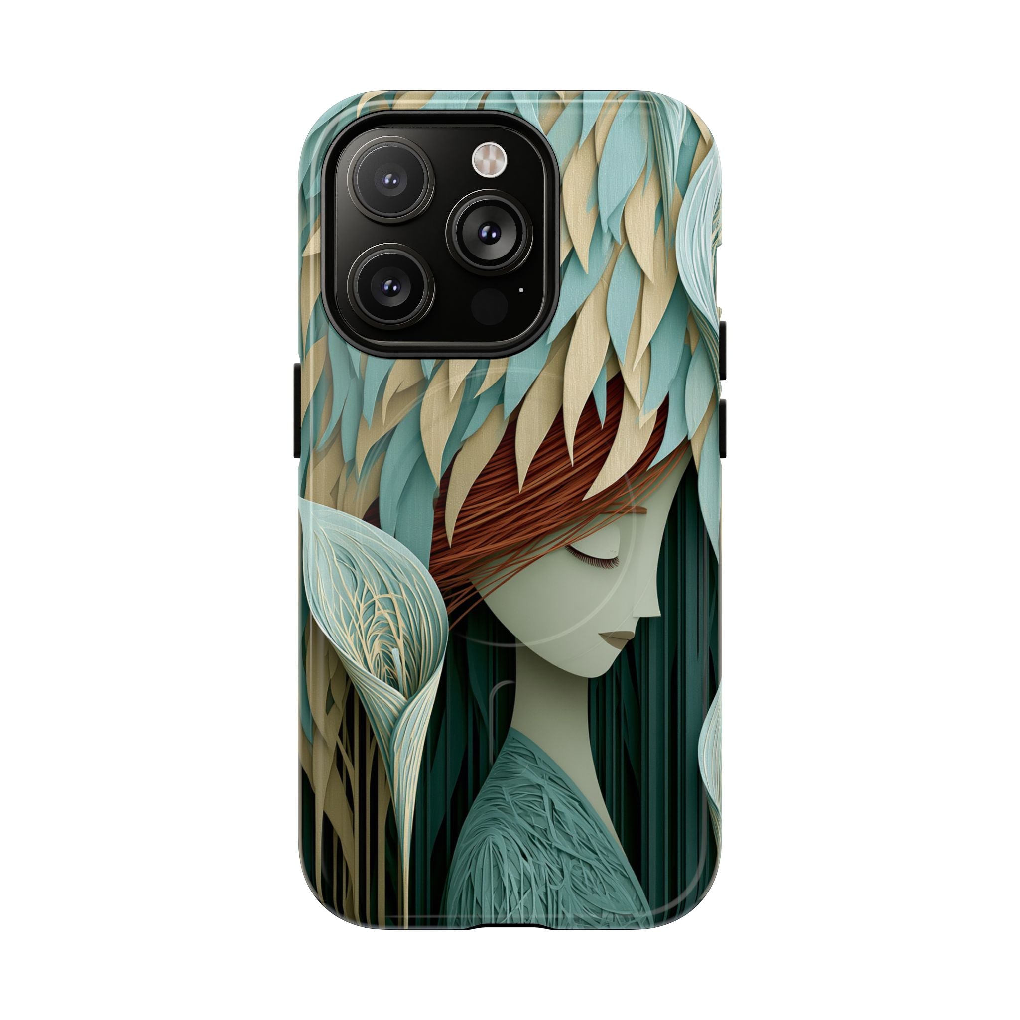 Artistic Forest Nymph Tough Magnetic Phone Case