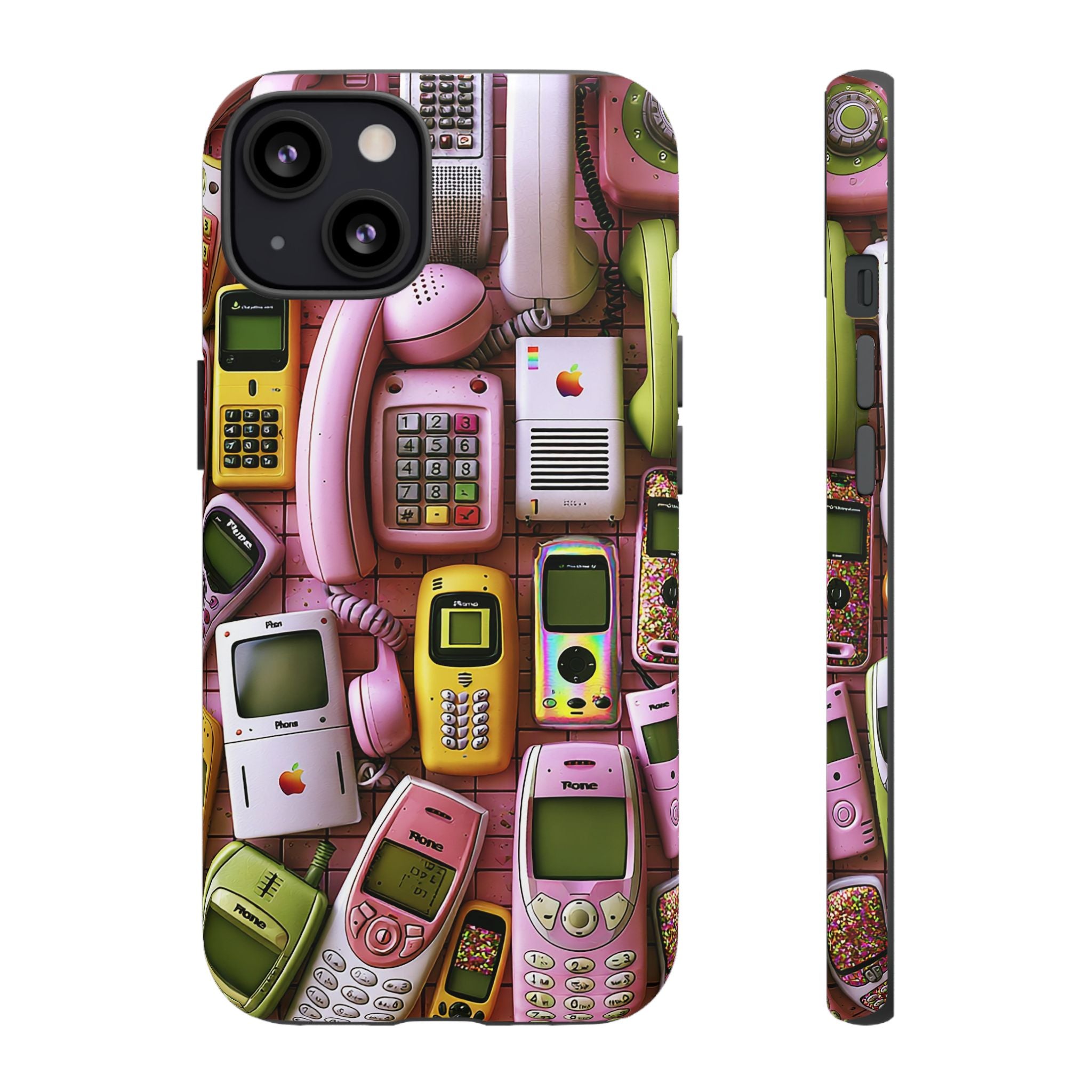 Phone Case — Surreal VR Cityscape Illustration