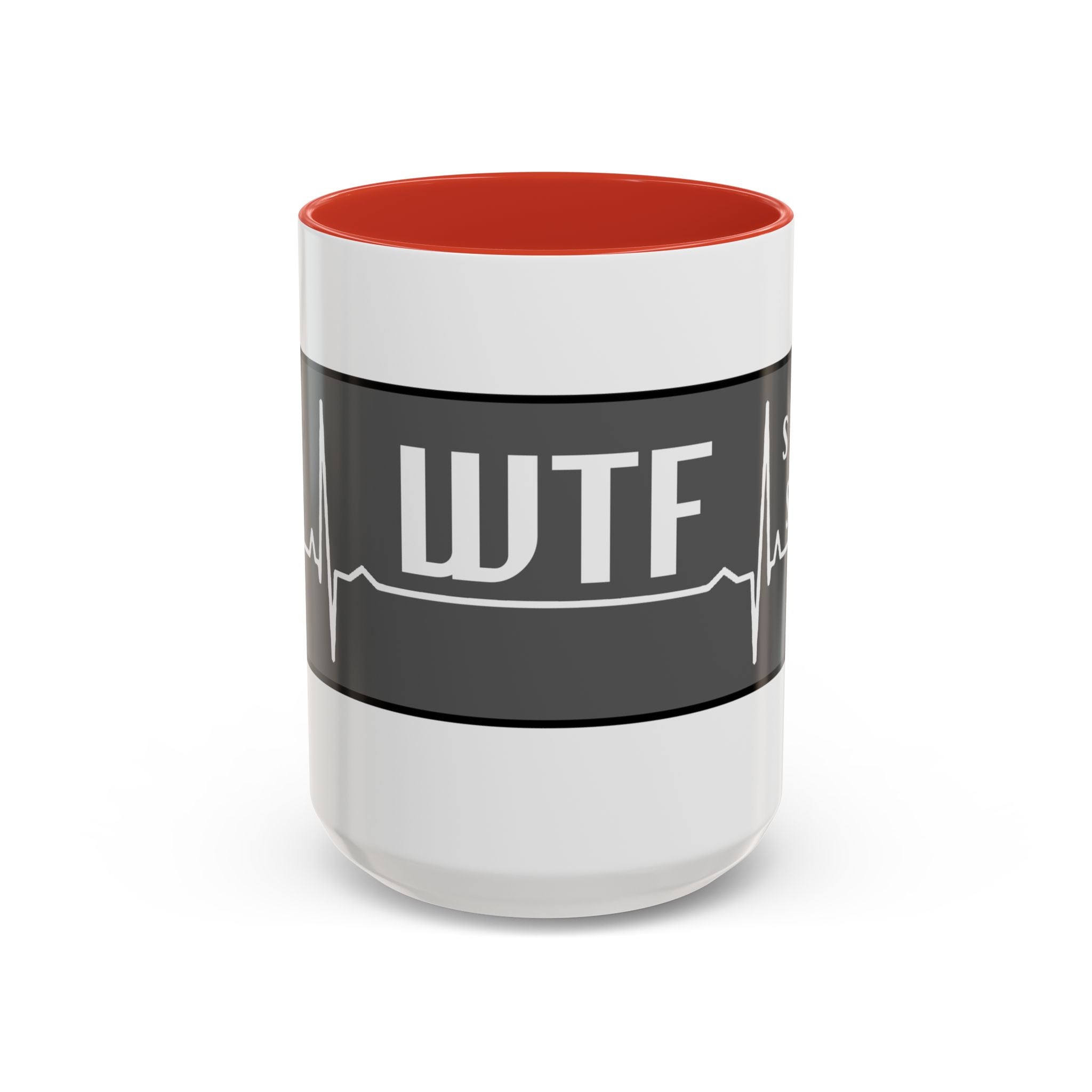 Coffee Mug — WTF (Weekend Heartbeat) Funny Weekend Nurse Gift