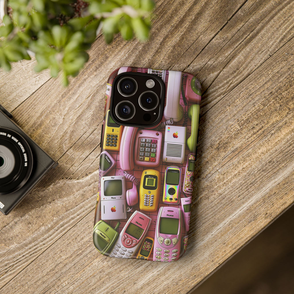 Phone Case — Surreal VR Cityscape Illustration