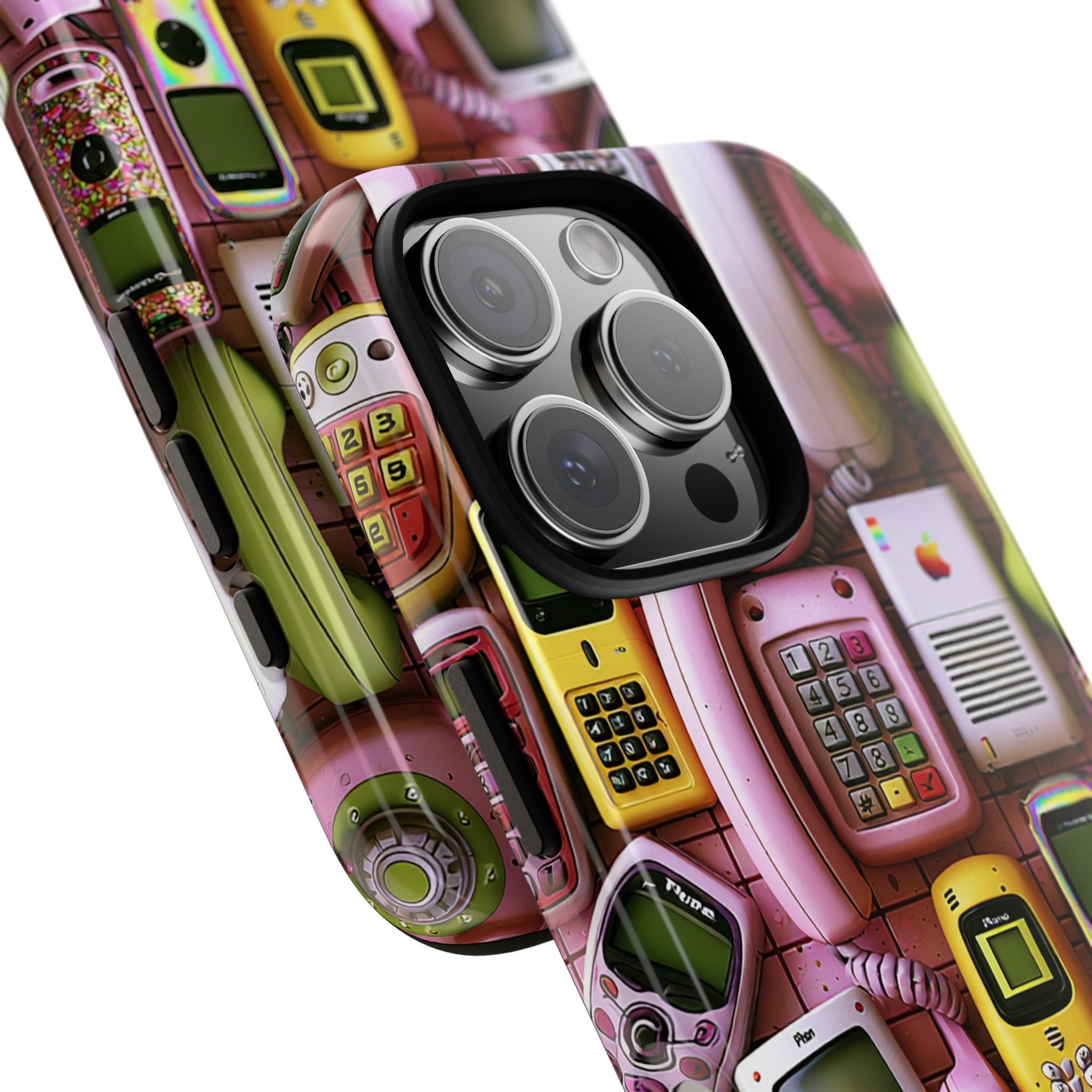 Phone Case — Surreal VR Cityscape Illustration