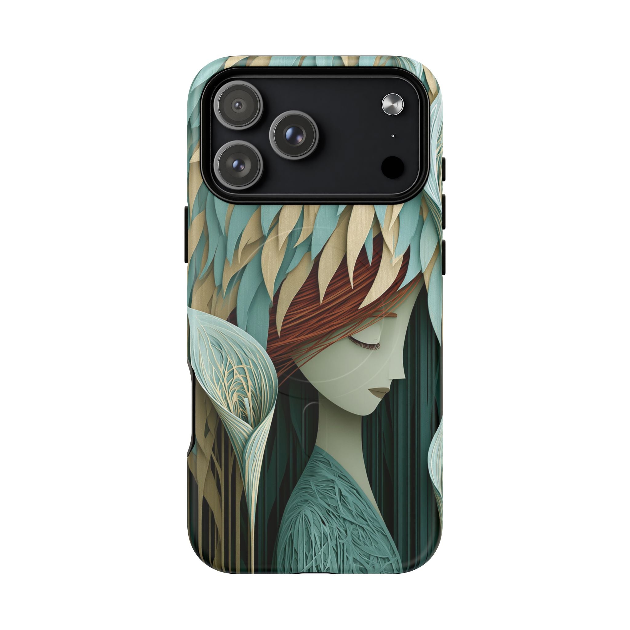 Artistic Forest Nymph Tough Magnetic Phone Case