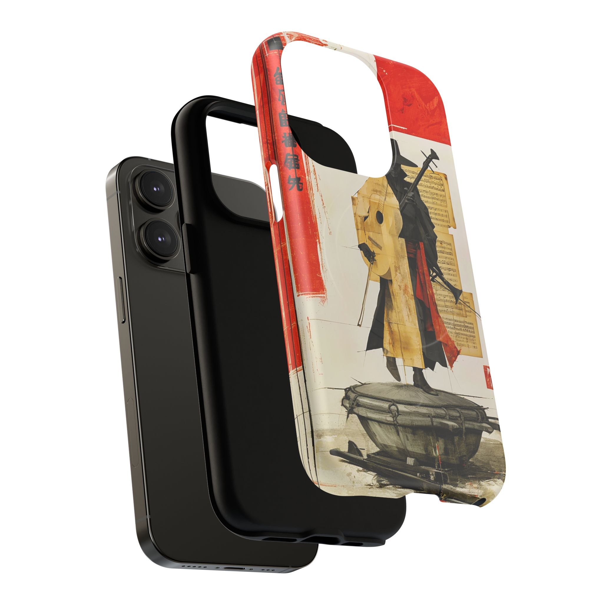 Samurai Art Phone Case — Tough Magnetic Protective iPhone Cover