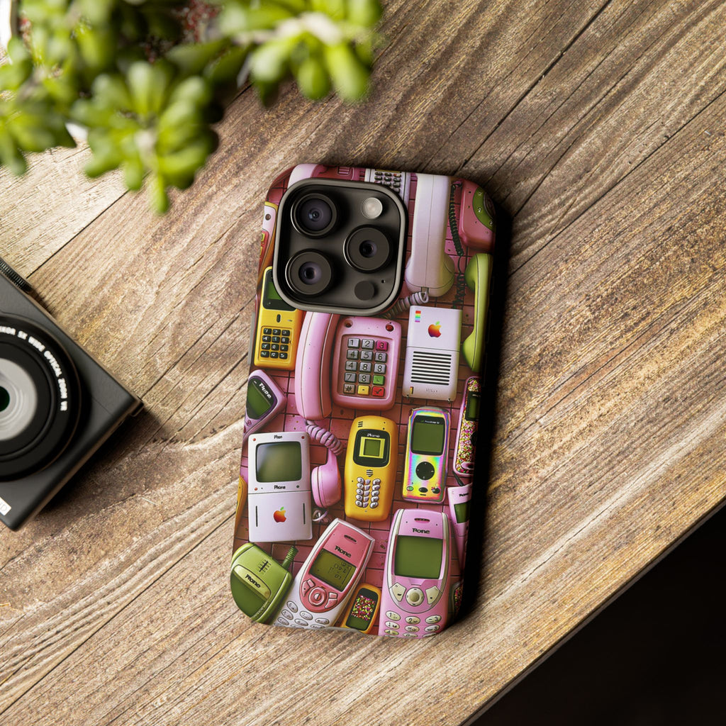 Phone Case — Surreal VR Cityscape Illustration