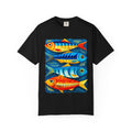 T-Shirt — Colorful Tropical Fish Graphic Tee