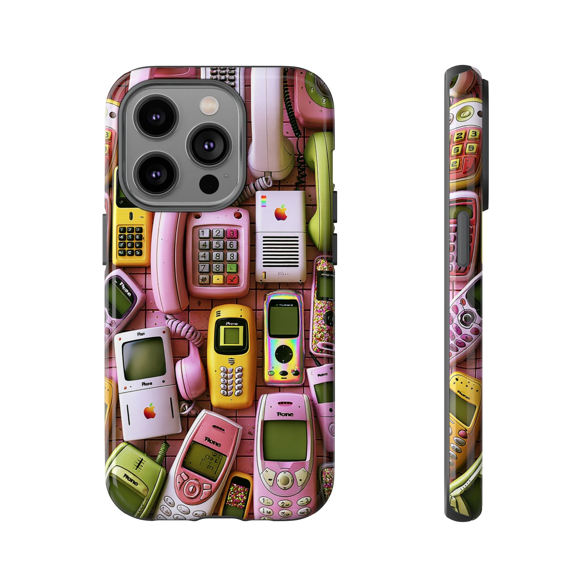 Phone Case — Surreal VR Cityscape Illustration