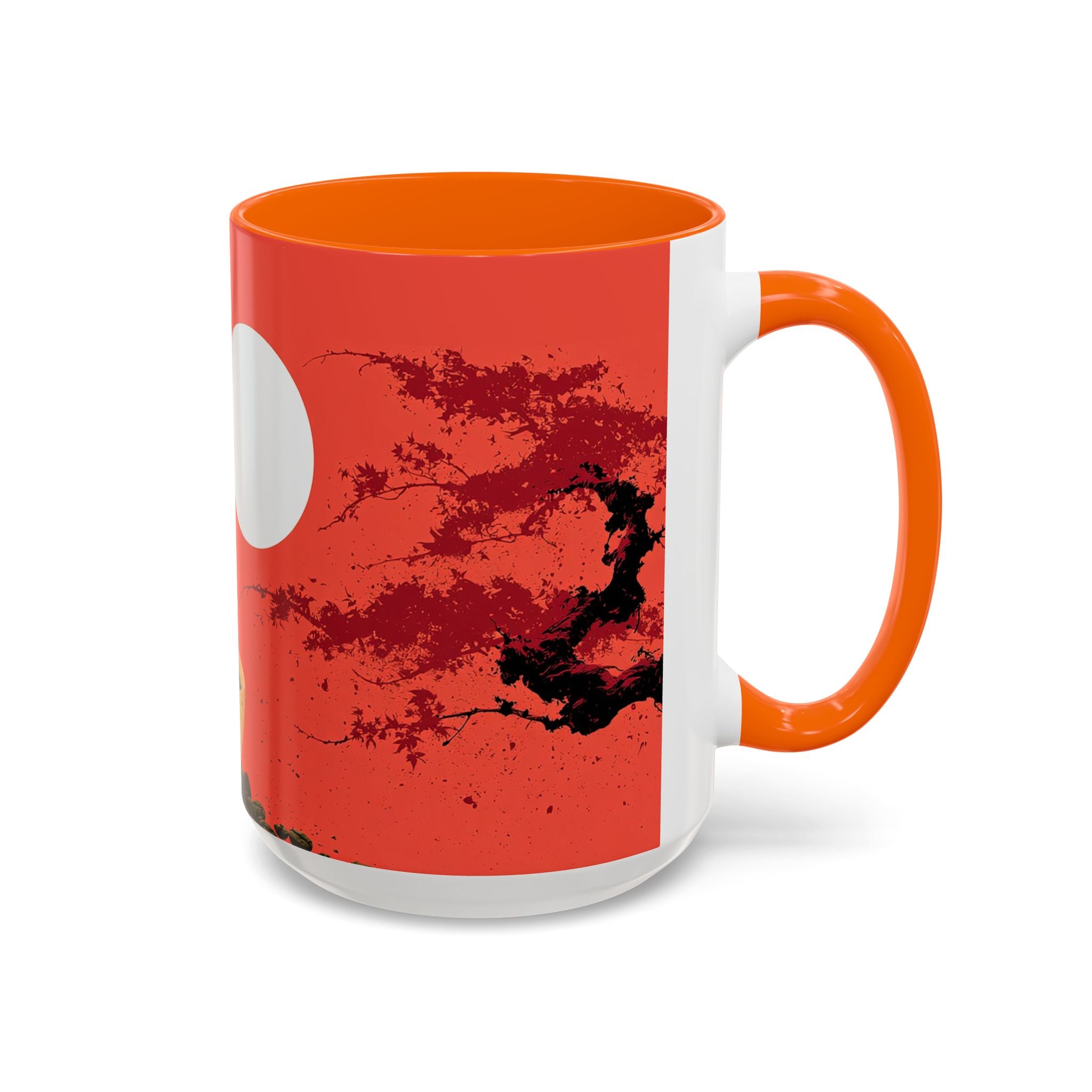 Red Coffee Mug - "Yeah, yeah, yeah ... First Coffee" Vintage Steam Design (11/15oz)
