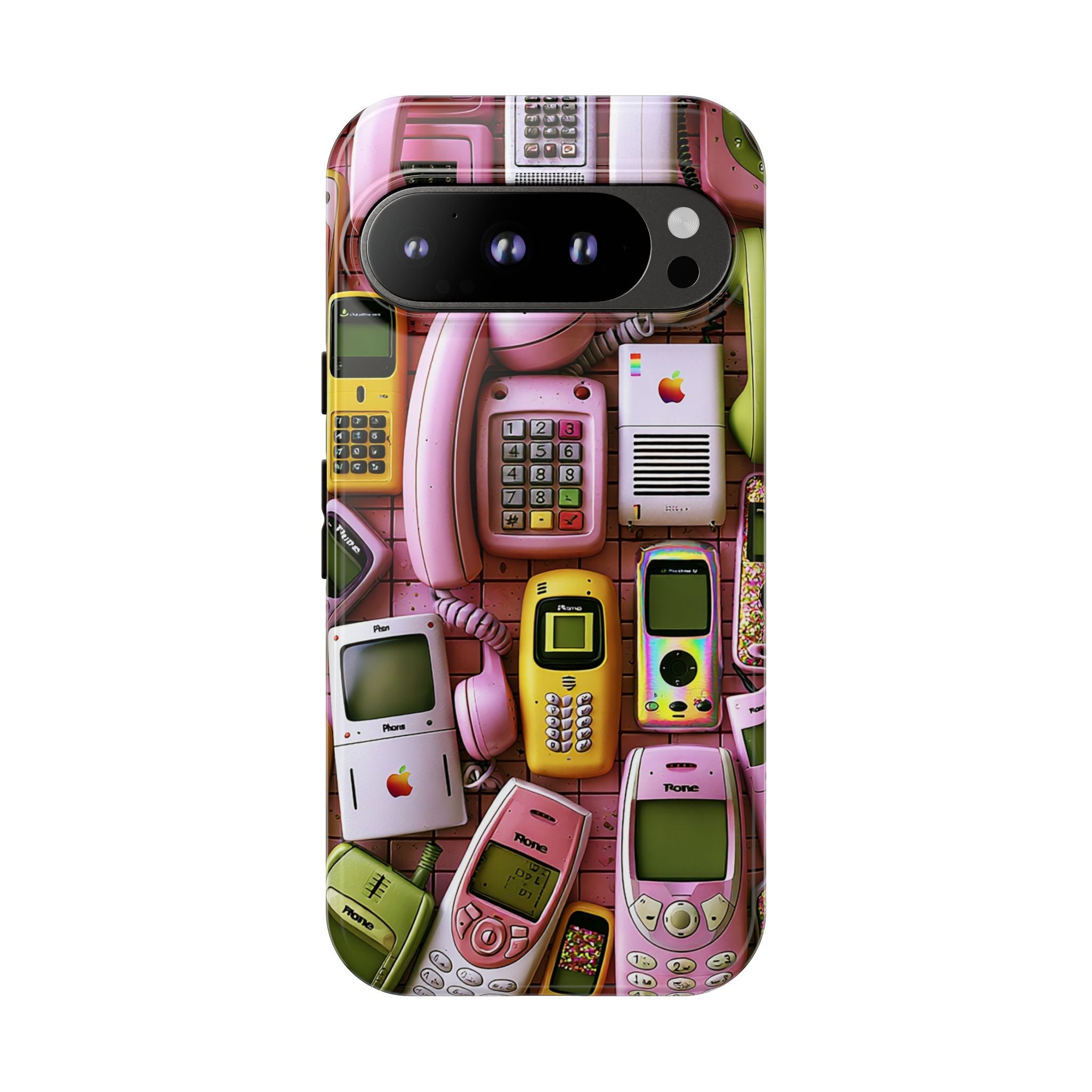 Phone Case — Surreal VR Cityscape Illustration