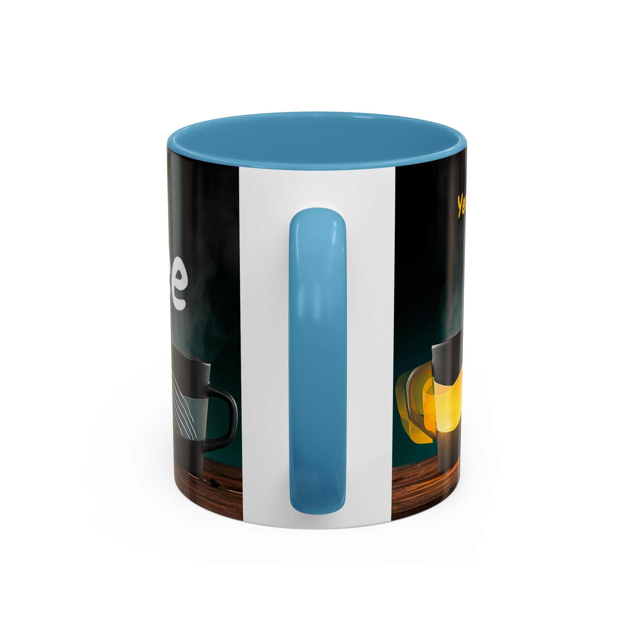 Yeah, yeah, yeah...But First Coffee Accent Mug – Ceramic 11/15oz Coffee Cup