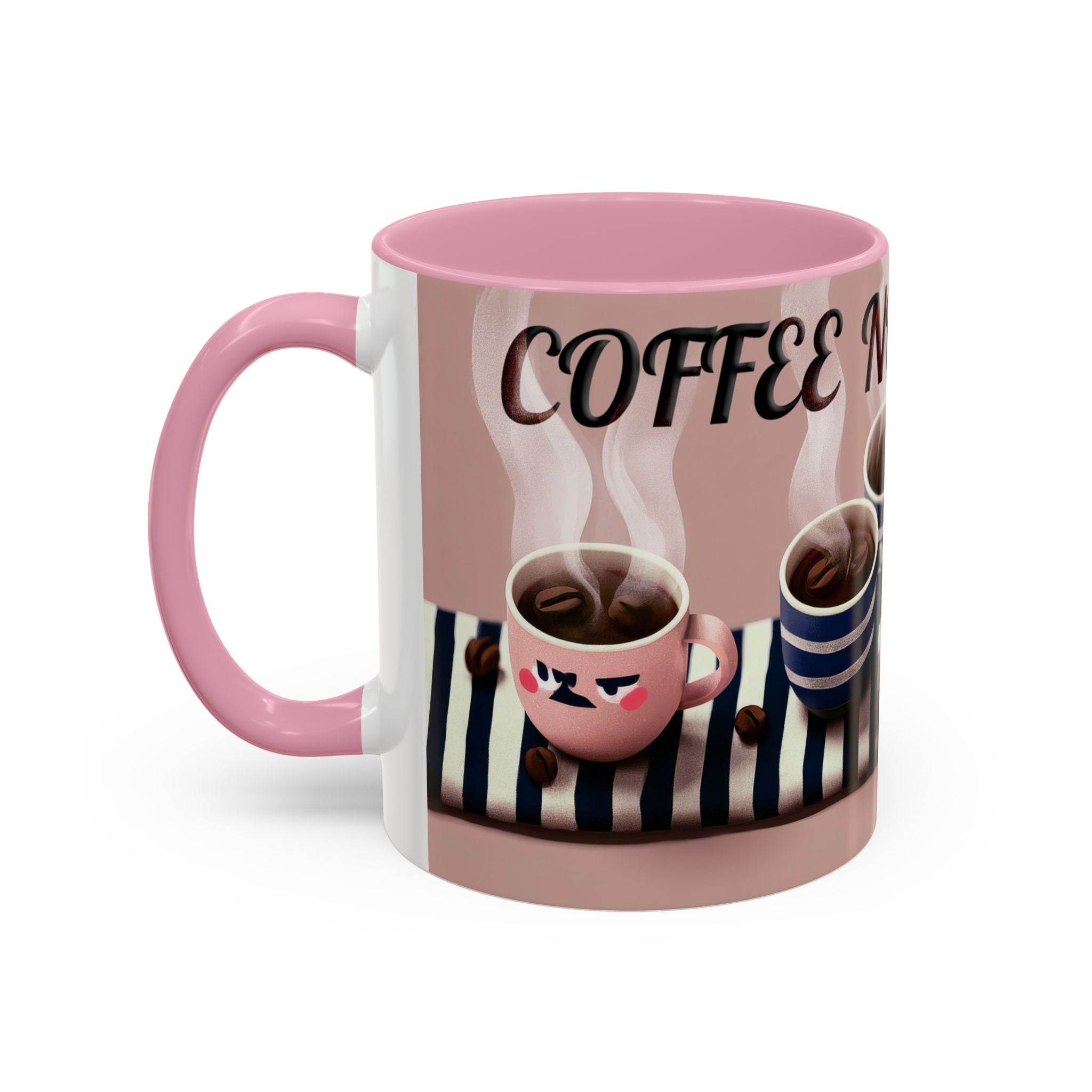 Coffee Now, Talk Later Mug — Cute Kawaii Coffee Cups (11oz, 15oz)